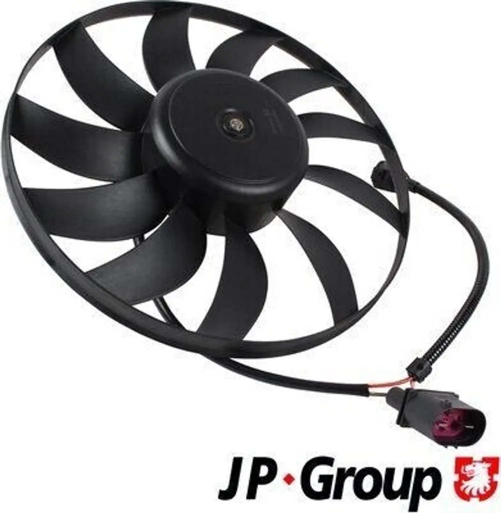 Ventilateur de radiateur JP GROUP 1199101600 pour Golf V et Leon 1P1