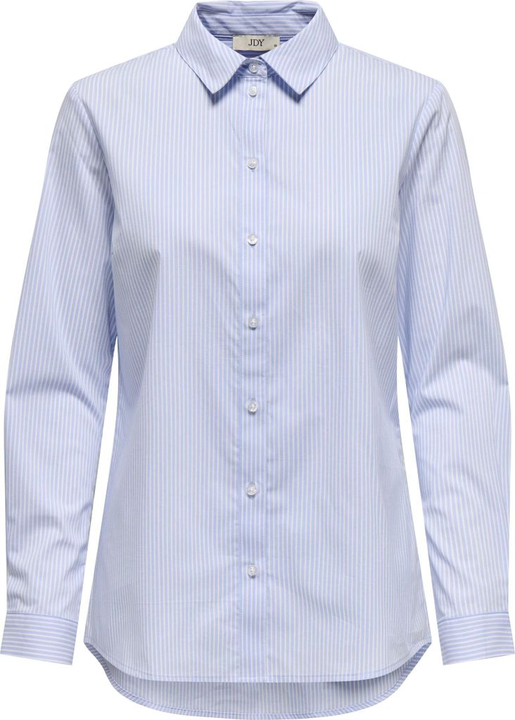JDY Basic Hemd Bluse Langarm Business Tunika Shirt Classic Produktbild 