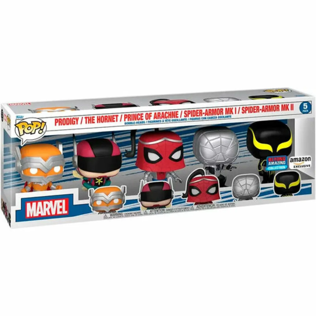 Pack 5 Figurines Spider-Man Funko Pop Marvel : Complétez votre Collection