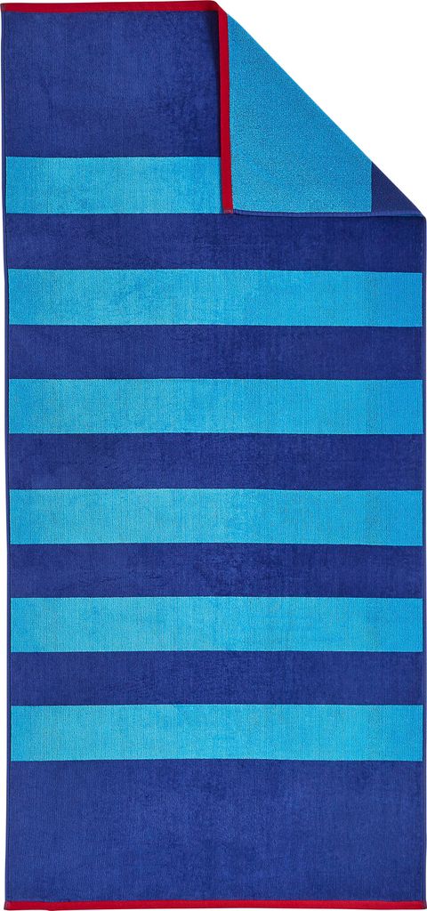 Dyckhoff Strandtuch Aquarius blau, 80 x 180 cm