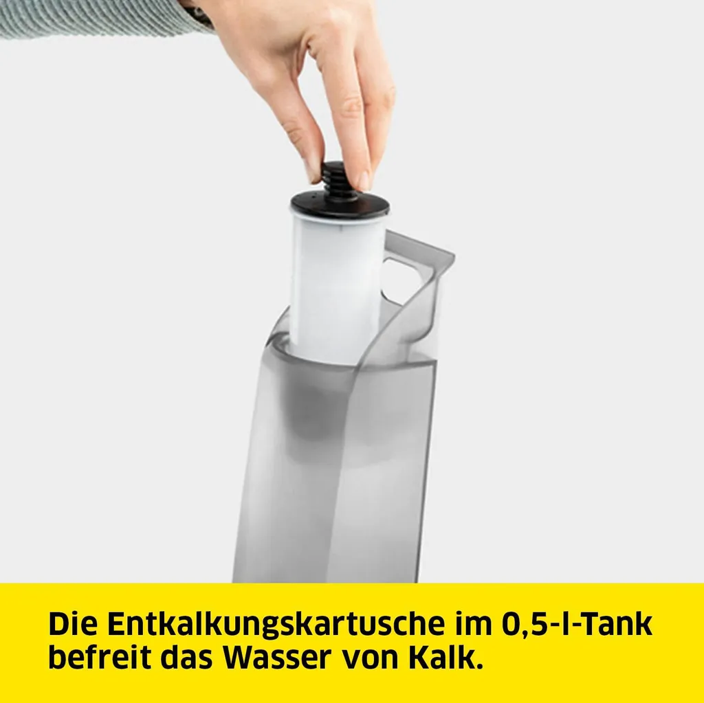 Kärcher SC 3 UPRIGHT Balai vapeur 0,5 L 1600 W Noir et Blanc efficace - 24