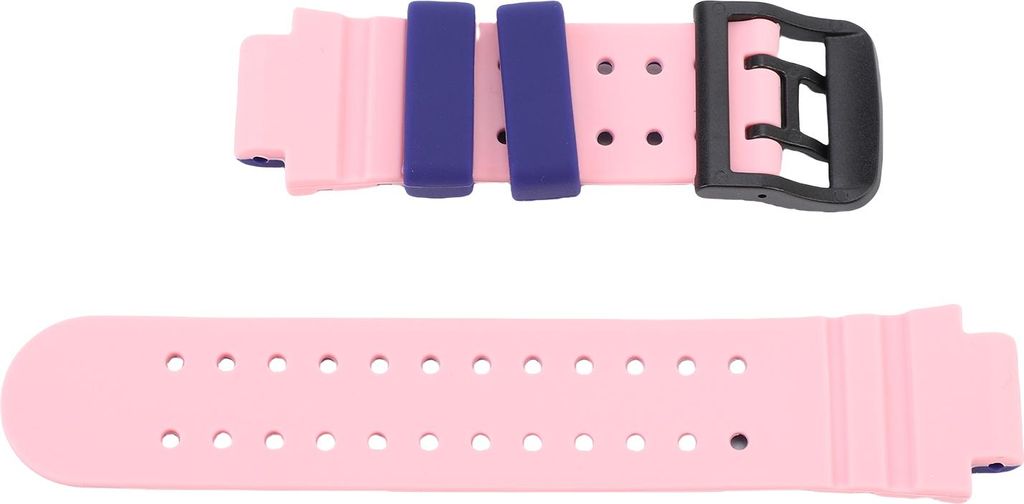 15 mm Kinder-Smartwatch-Armband, wasserfest, weiches Silikon, Ersatzarmband für Laufen, Wandern, Sport, Lila, Rosa