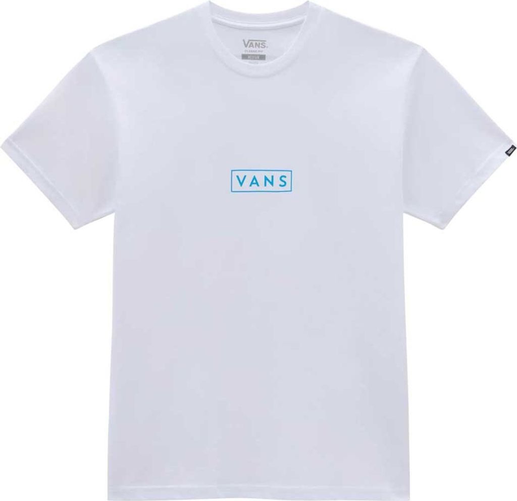 Vans Classic Easy Box Kurzarm-t-shirt Weiß S Mann Weiß S