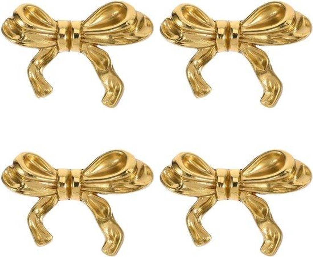 Famanu Möbelknöpfe aus robustem Kupfer – 4 Stück in Gold
