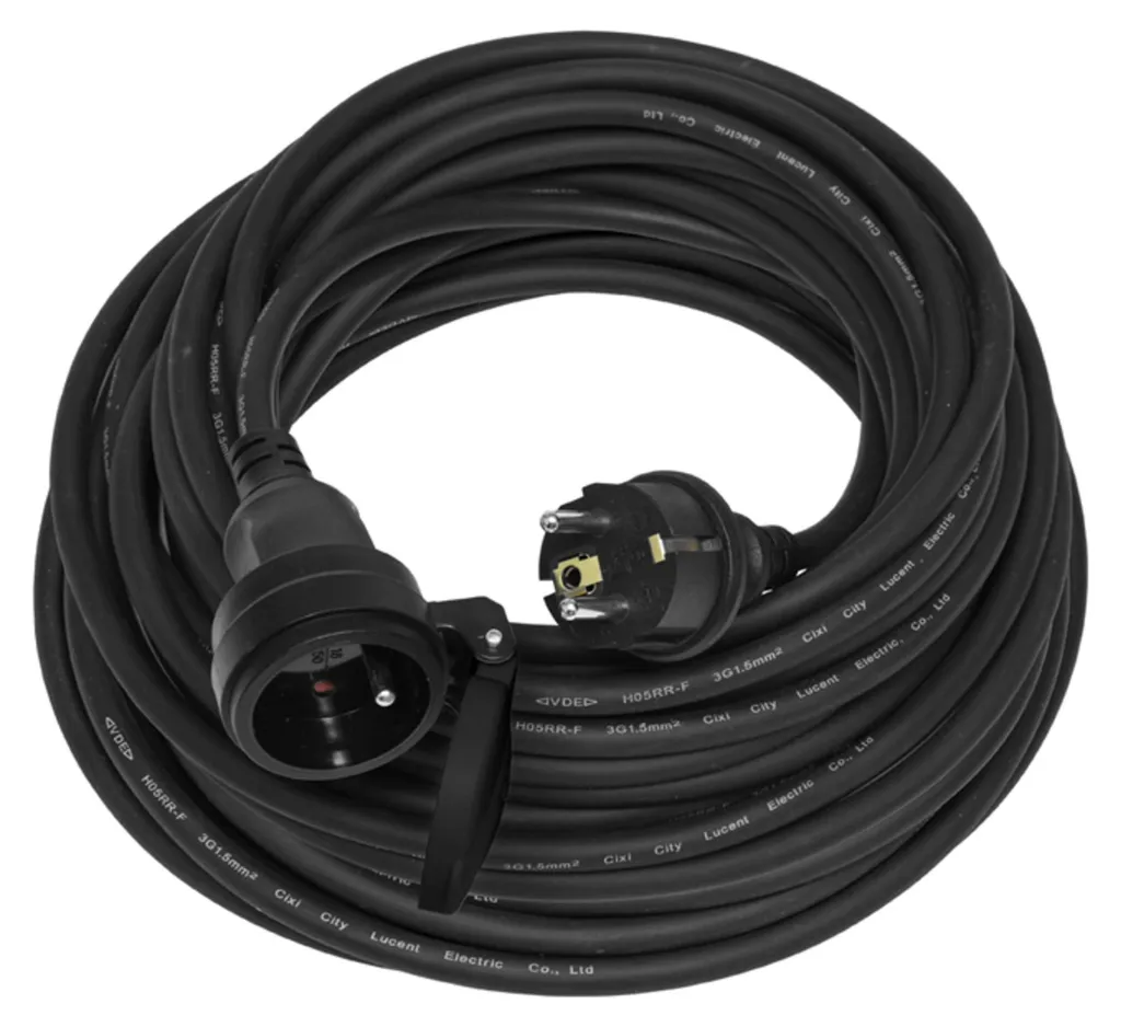 Câble flexible 30 m IP44 Ecolite H07RN-F 3x1.5mm² Résistant aux Chocs