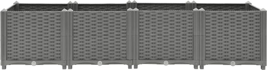 vidaXL Zvýšené lůžko 160x40x38 cm polypropylenové Obrázek produktu 