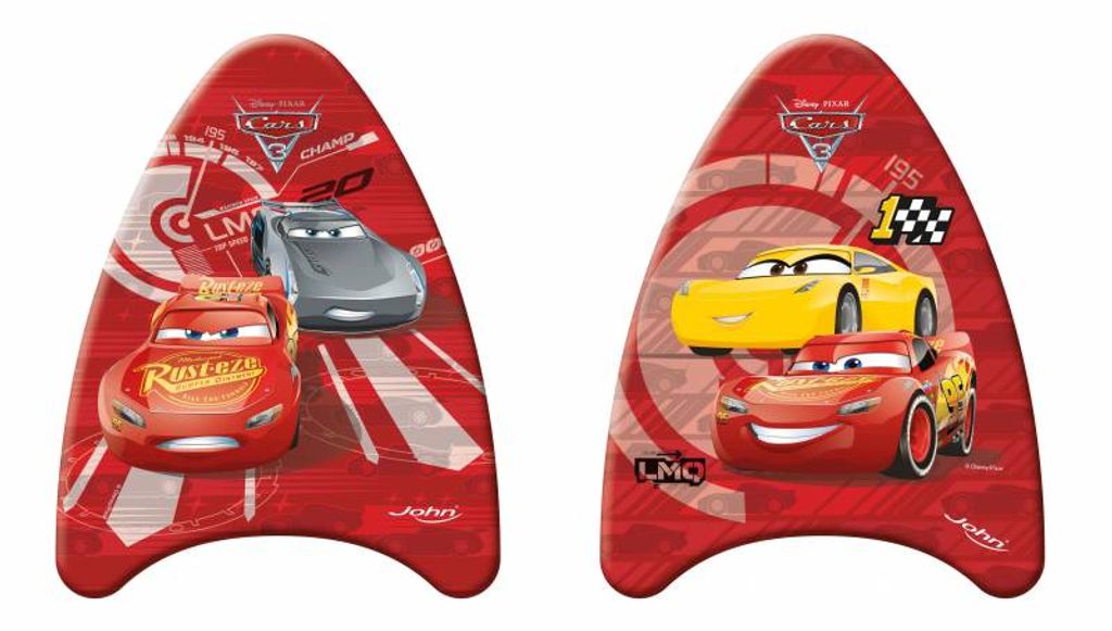 Bodyboard 42x32cm Cars 2f sort Schwimmbrett Immagine del prodotto 