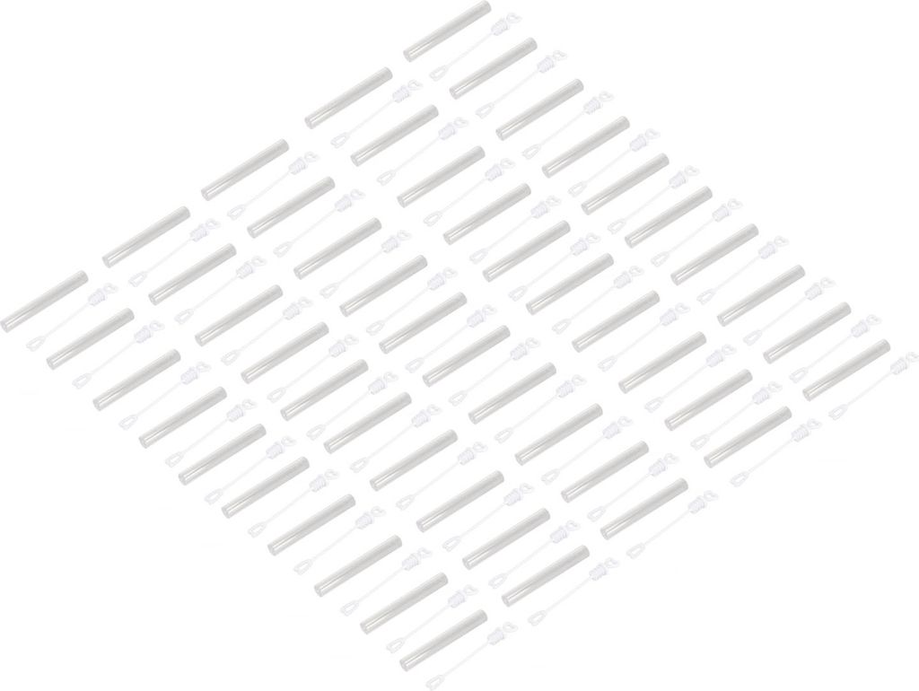 50 Stück Seifenblasenstab, transparent, auslaufsicher, leicht, Bulk-Packung für Hochzeiten, Partys, Jubiläen & Veranstaltungen – ideal als Par...