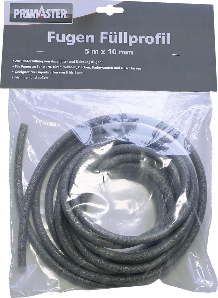Primaster PE-Fugenfüllprofil 10 mm x 5 m