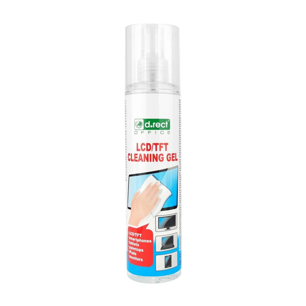 Bildschirmreiniger Spray | Bildschirm - Reinigungsgel 250ml | Displayreiniger Spray Für Laptop, Tablet, Smartphone, Lcd/tft, Led, Oled, Monitore |...