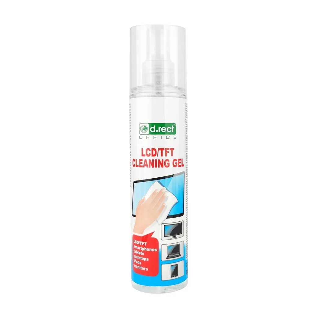 Gel nettoyant écran LCD et Smartphone avec spray de nettoyage 250ml