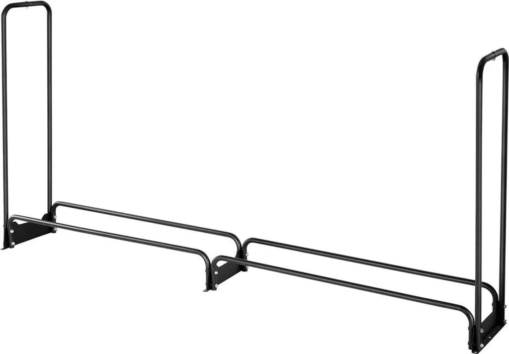 Range-bûches robuste de 260cm avec bâche de protection pour jardin - 10