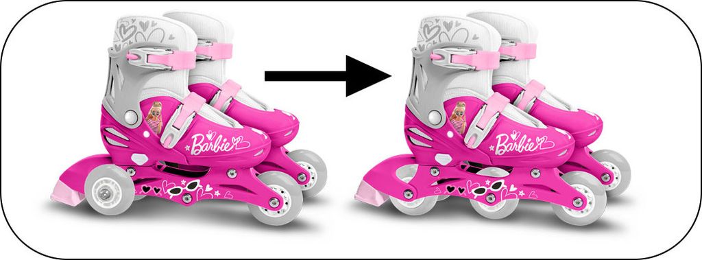 STAMP Inliner BARBIE - Größe 27-30 - Pink; CB200301  Produktbild 