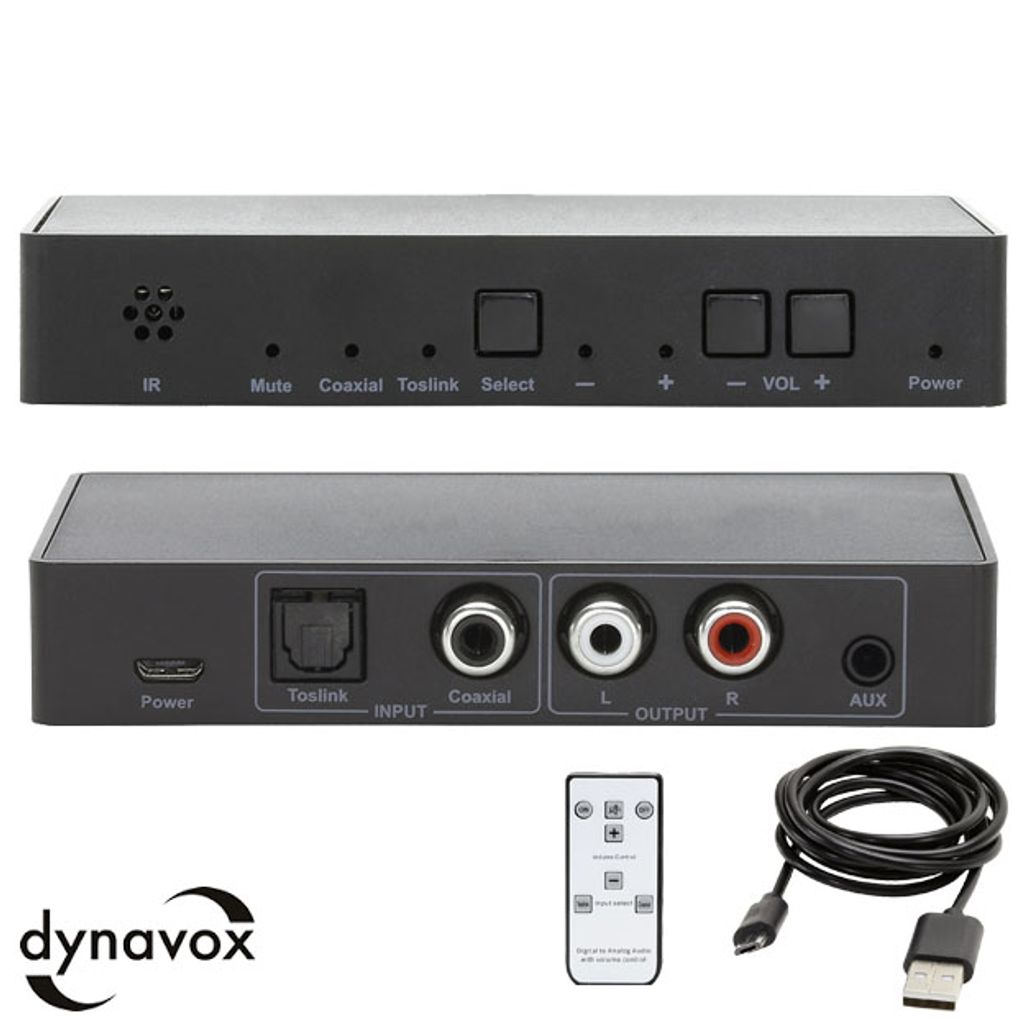 Dynavox DAC UM1 mit Fernbedienung Produktbild 4
