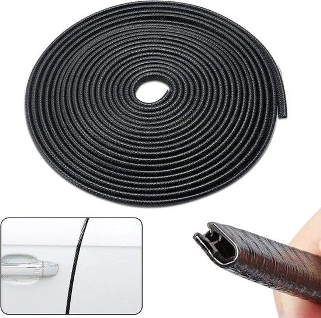 Protection de carrosserie pour SUV et camion - Joint en U noir universel