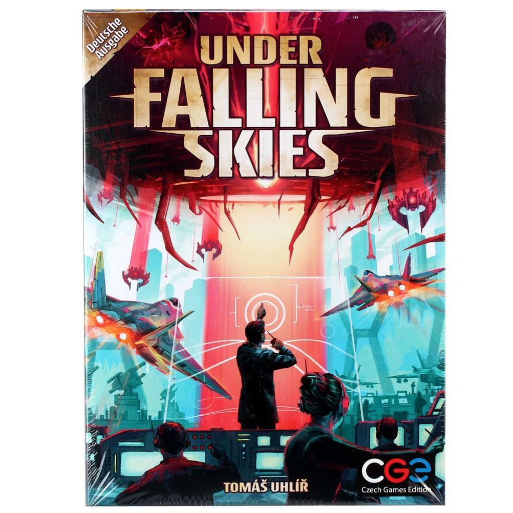 Asmodee, Under Falling Skies, Bordspel, vanaf 12 jaar, 20 Productafbeelding 