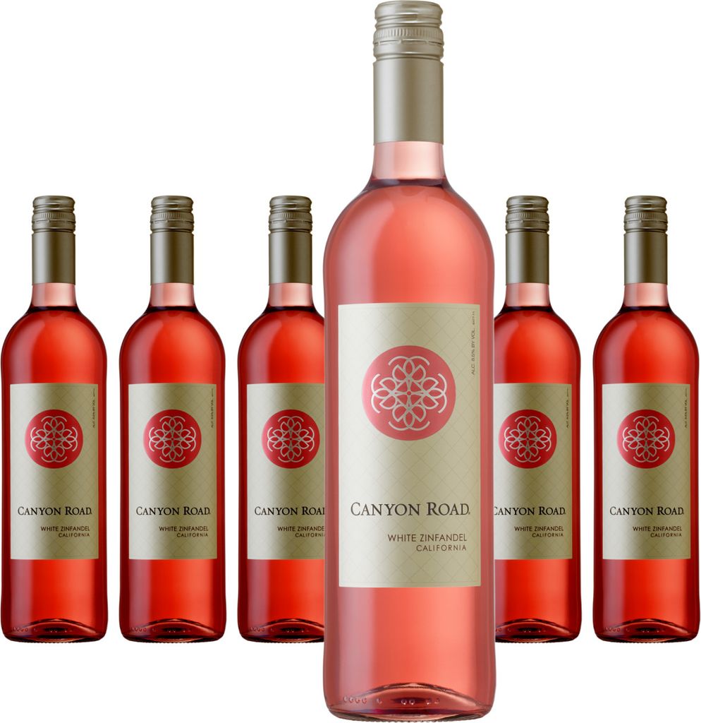 6 x Canyon Road White Zinfandel