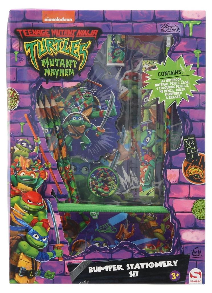 Písacia súprava Teenage Mutant Ninja Turtles - ideálny Obrázok produktu 