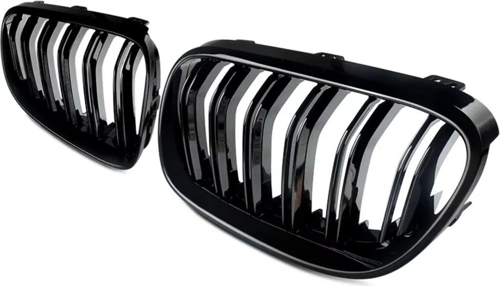 Remplacer calandre BMW E92 E93 : Grilles double barre noir laqué