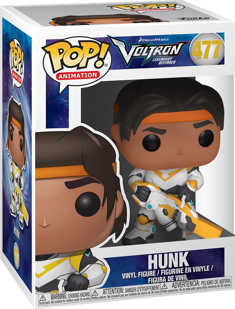 Voltron - Hunk 477 - Funko Pop! - Vinyl Figur Produktbild 