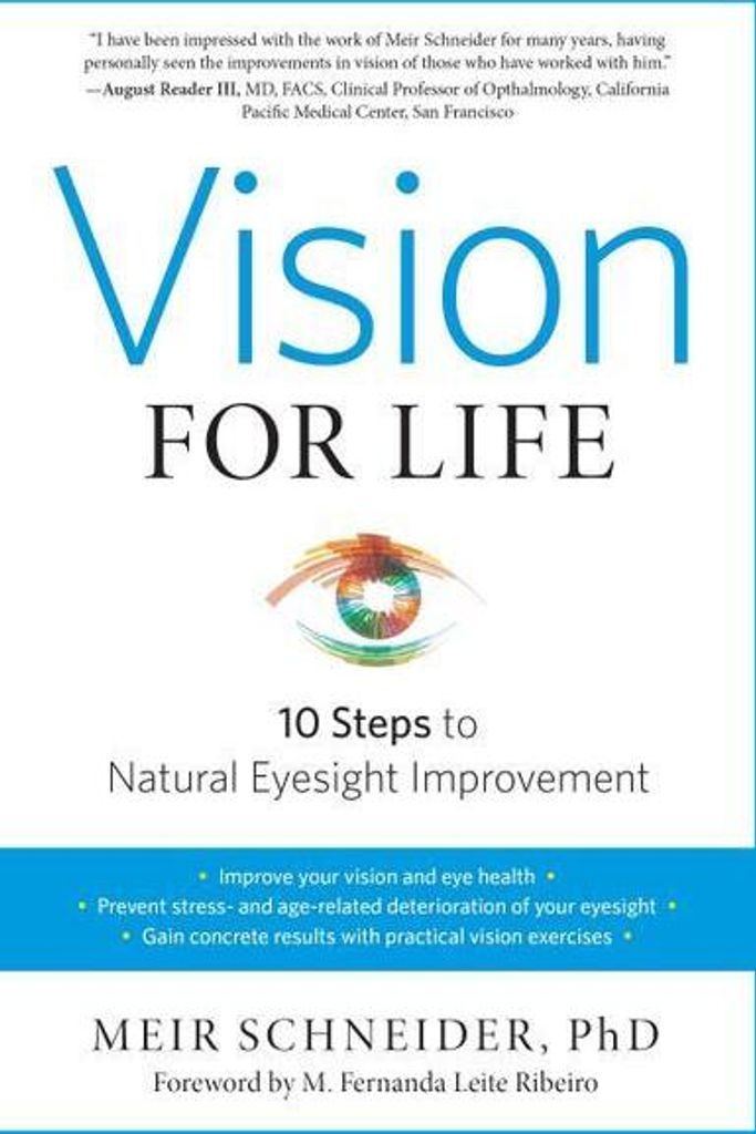 Vision for Life: Ten Steps to Natural Eyesight Improvement Obrázok produktu 