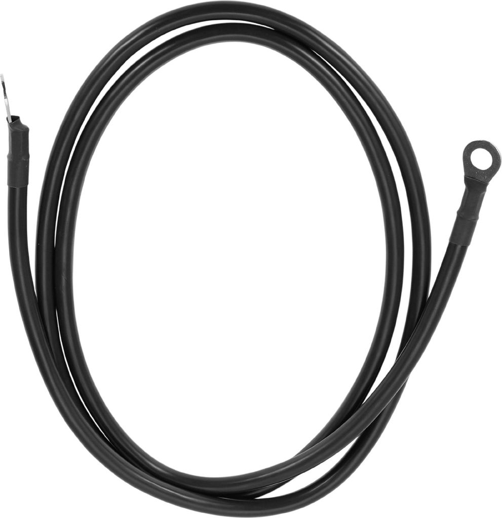 Universal Batterie Wechselrichter Kabel 5/16" Kabelschuh 6 AWG Gauge 5FT Batterie Kabel Verzinnt Kupfer Schwarz 1Stk