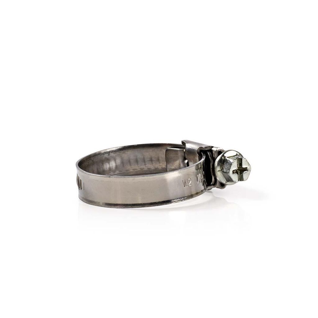 Nedis WAHC2540, Schraubklemme (Schneckengetriebe), Grau, Metall, Sichtverpackung, 2,5 cm, 4 cm