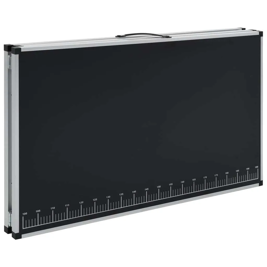Table à tapisser 3 mètres vidaXL stable et légère en aluminium - 5