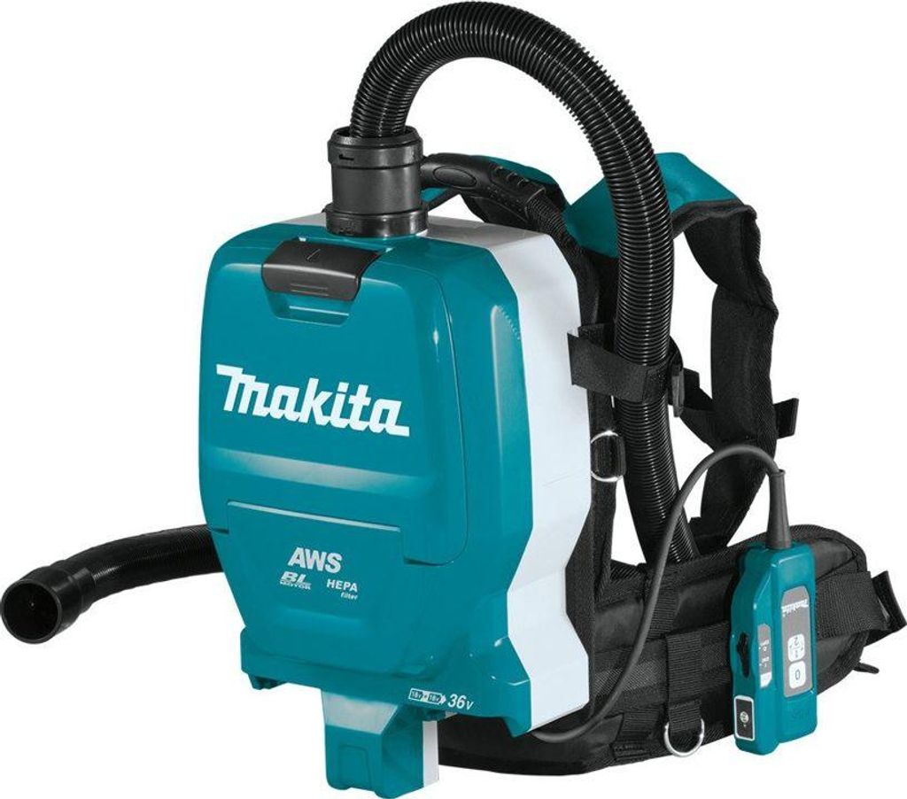 Makita DVC261ZX11, 90 W, Trocken&Nass, Staubbeutel, 2 l, Produktbild 