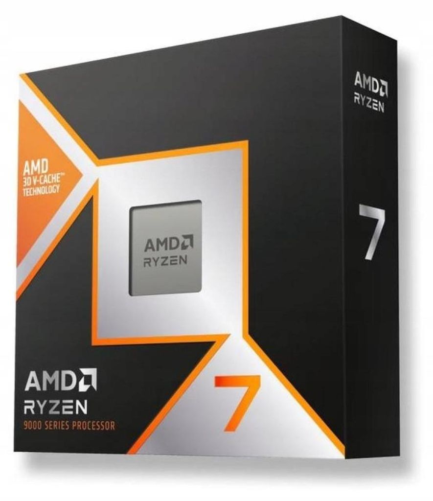 AMD Ryzen 7 9800X3D, AMD Ryzen 7, Sockel AM5, 4 nm, Einschub, AMD, 9800X3D