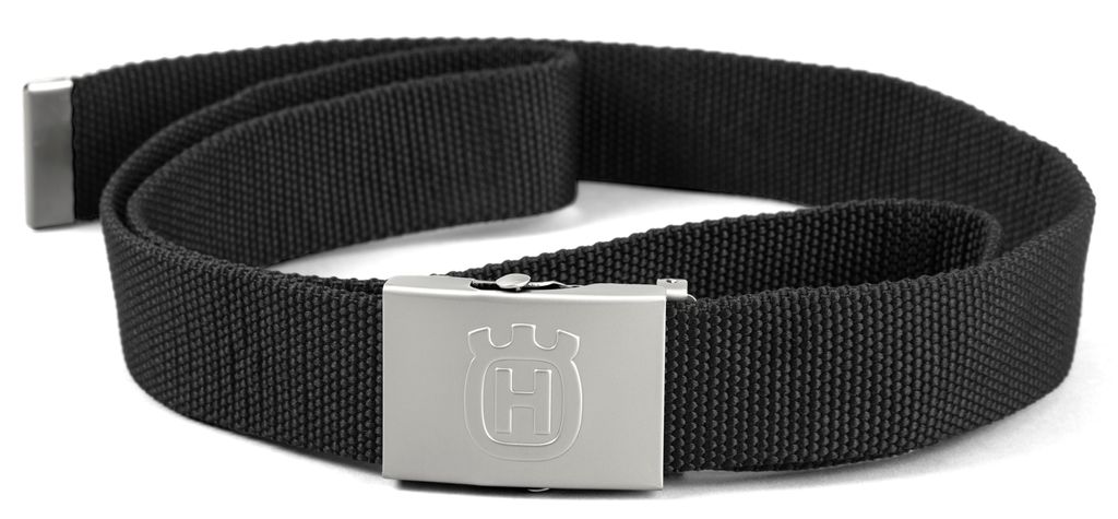 Cintura Husqvarna nera con logo Immagine del prodotto 