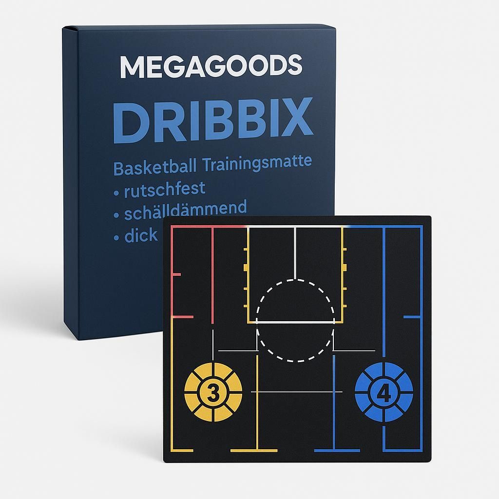 Basketball Trainingsmatte rutschfest schalldämmend dick für Kinder DE.
