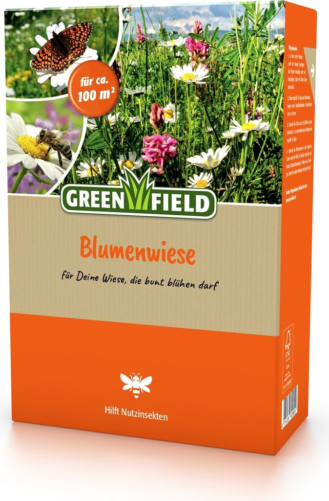 Greenfield Blumenwiese (1 kg) | Blumenwiese von Feldsaaten Produktbild 