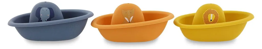 Bateaux de bain empilables jouet d'éveil aquatique pour enfant
