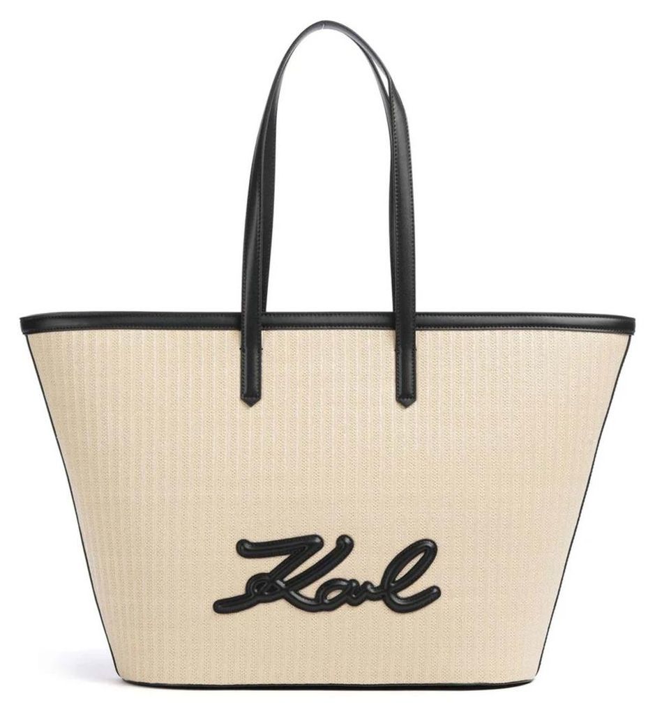 Karl Lagerfeld Shopper K/Signature Raffia MD Tote 55 x 33 x 15