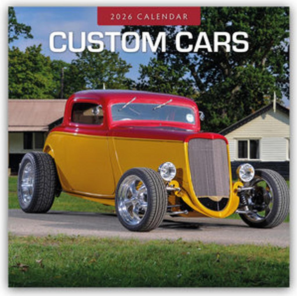 Custom Cars - Umgebaute Autos 2026 - 16-Monatskalender