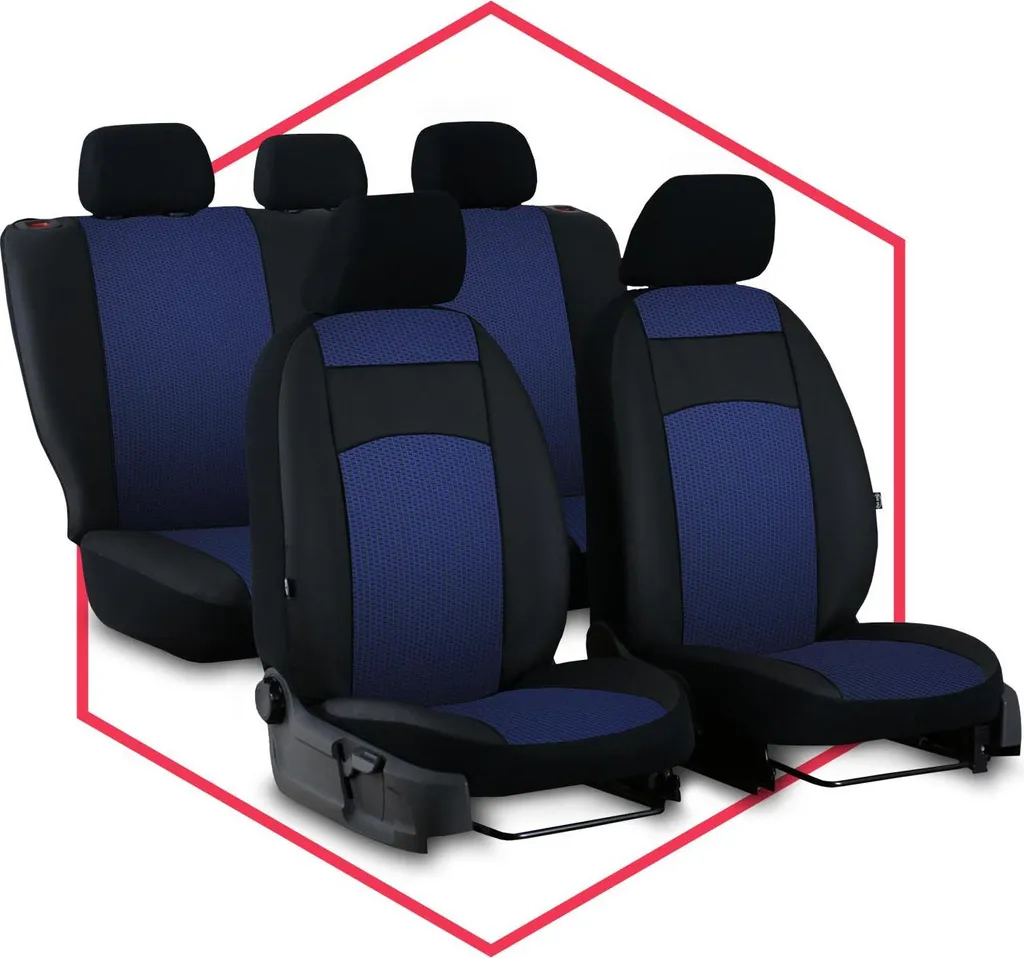 Fodere Sedili Citroen C3 I Blu - Eleganza Universale Set 9pz - 16