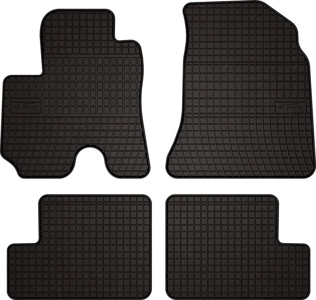 Set Tappeti Auto Gomma Toyota RAV4 2001-2005 3p - Qualità Premium