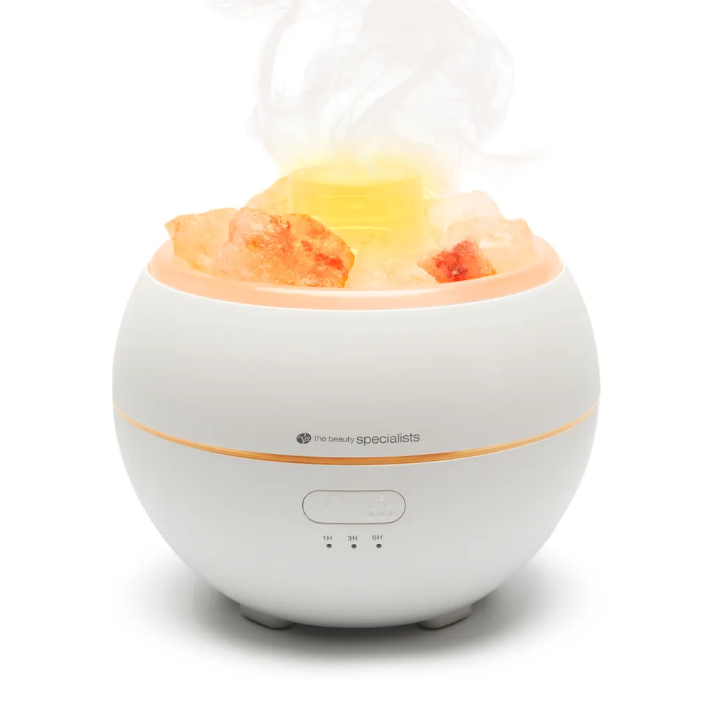 Diffusore di Essenze Sale Rosa Himalaya | Lampada Zen Yoga e Relax