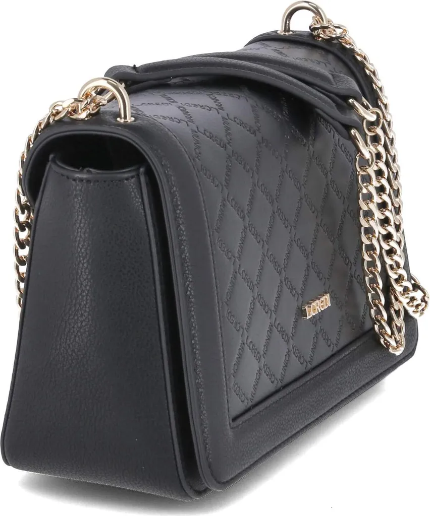 L.CREDI Filiberta Borsa a Tracolla Nero - Eleganza e Design Tedesco - 8