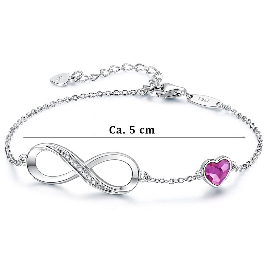 Armbänder Damen, Armbänder Silber, 925 Silber Verstellbar Produktbild 