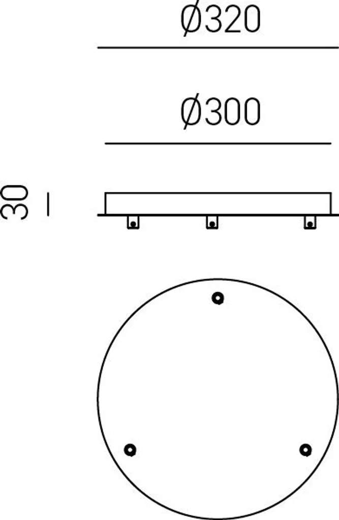 Base Soffitto Alice Ottone 3 Fori: L'Anima della Luce Moderna - 2