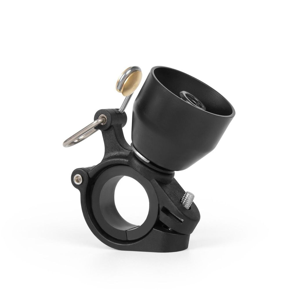 ROCKBROS Fahrradklingel Mini Klingel 90dB Fahrradglocke für 22,2–31,8 mm Lenker für MTB Rennrad E-Bike Citybike Titan