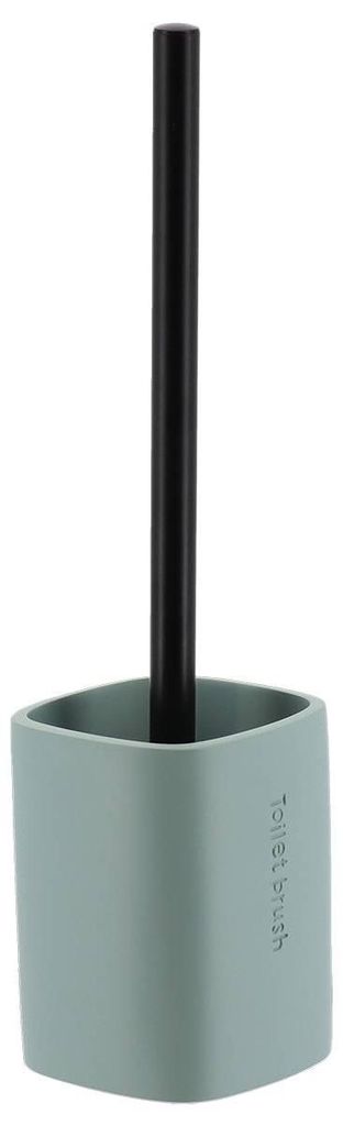 Wc bürste julia aus graviertem polyresin toilet brush - wassergrün - Tendance