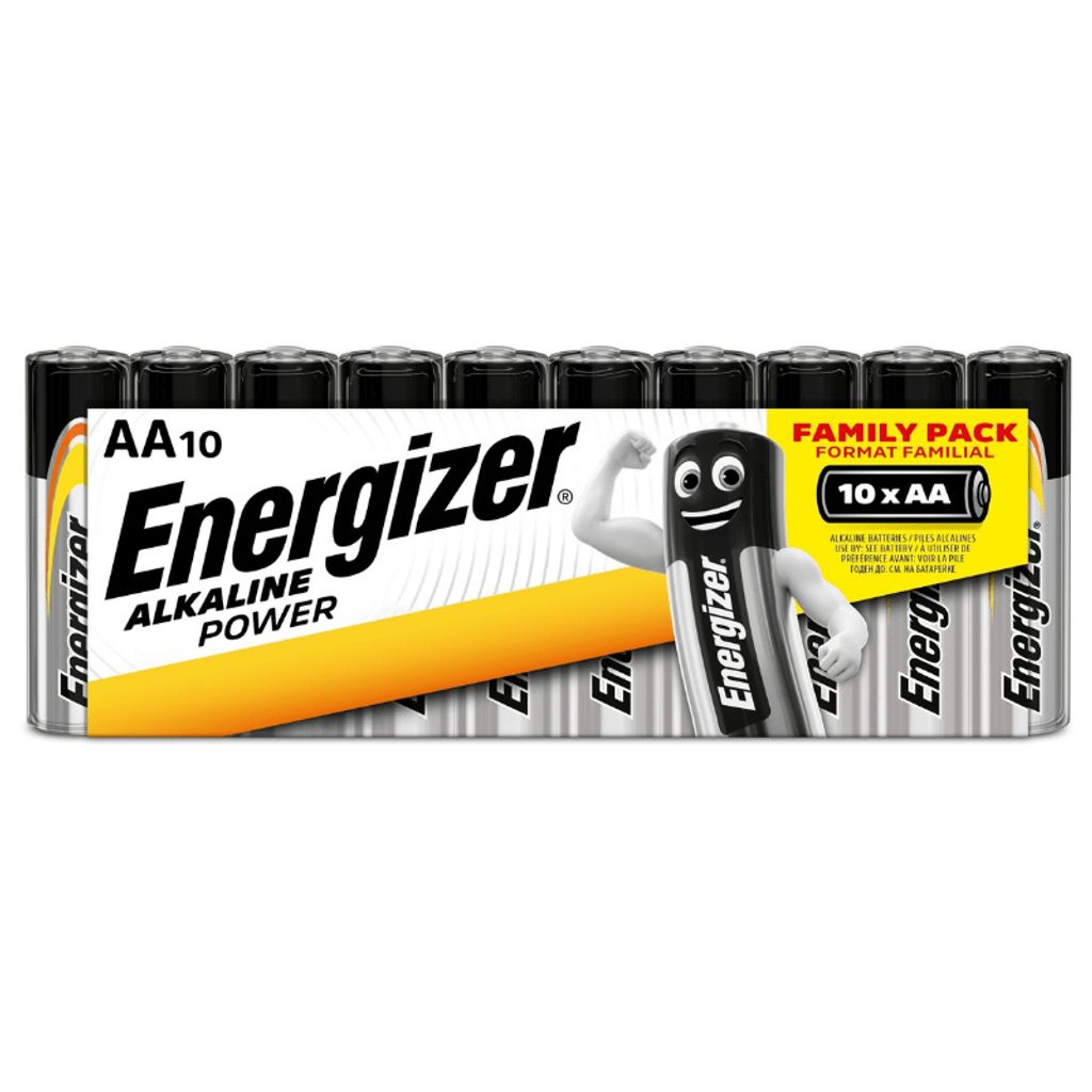 Baterie Energizer ALKALINE POWER Family Pack AA/10 Obrázek produktu 