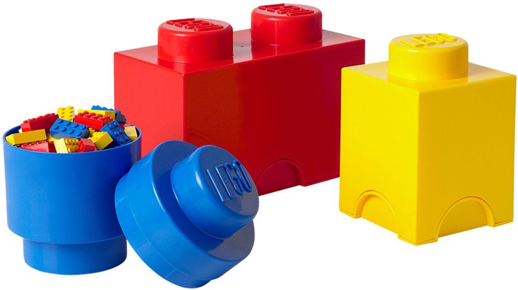 Set di stoccaggio LEGO® da 3 pezzi Immagine del prodotto 
