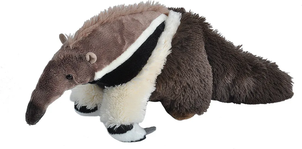 Peluche fourmilier lavable pour éviter les allergies de l'enfant
