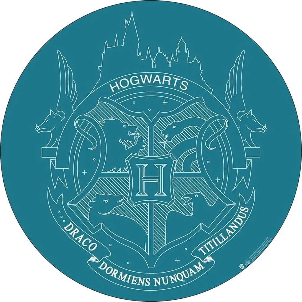 Paillasson Harry Potter Wizarding World CD1372 Bleu en Taille Unique