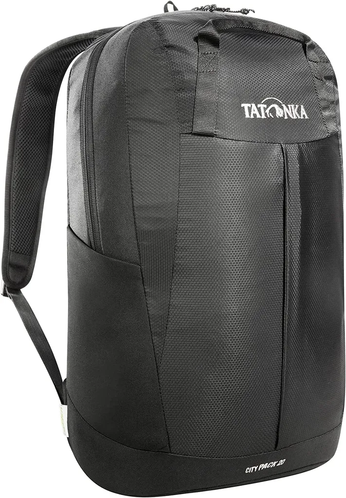 Sac à dos Tatonka City Pack 20 noir pour travail, sport et cours