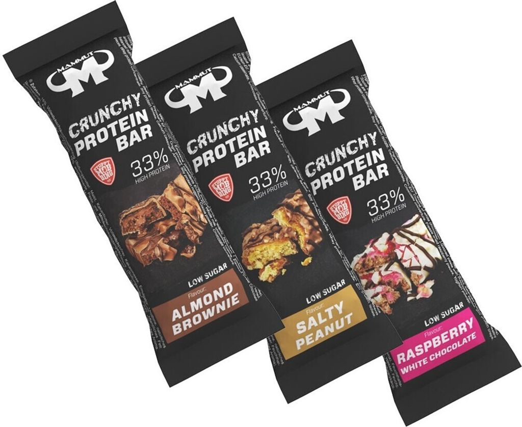 Mammut Nutrition - Crunchy Protein - Mix Box - 12 x 45 g Riegel